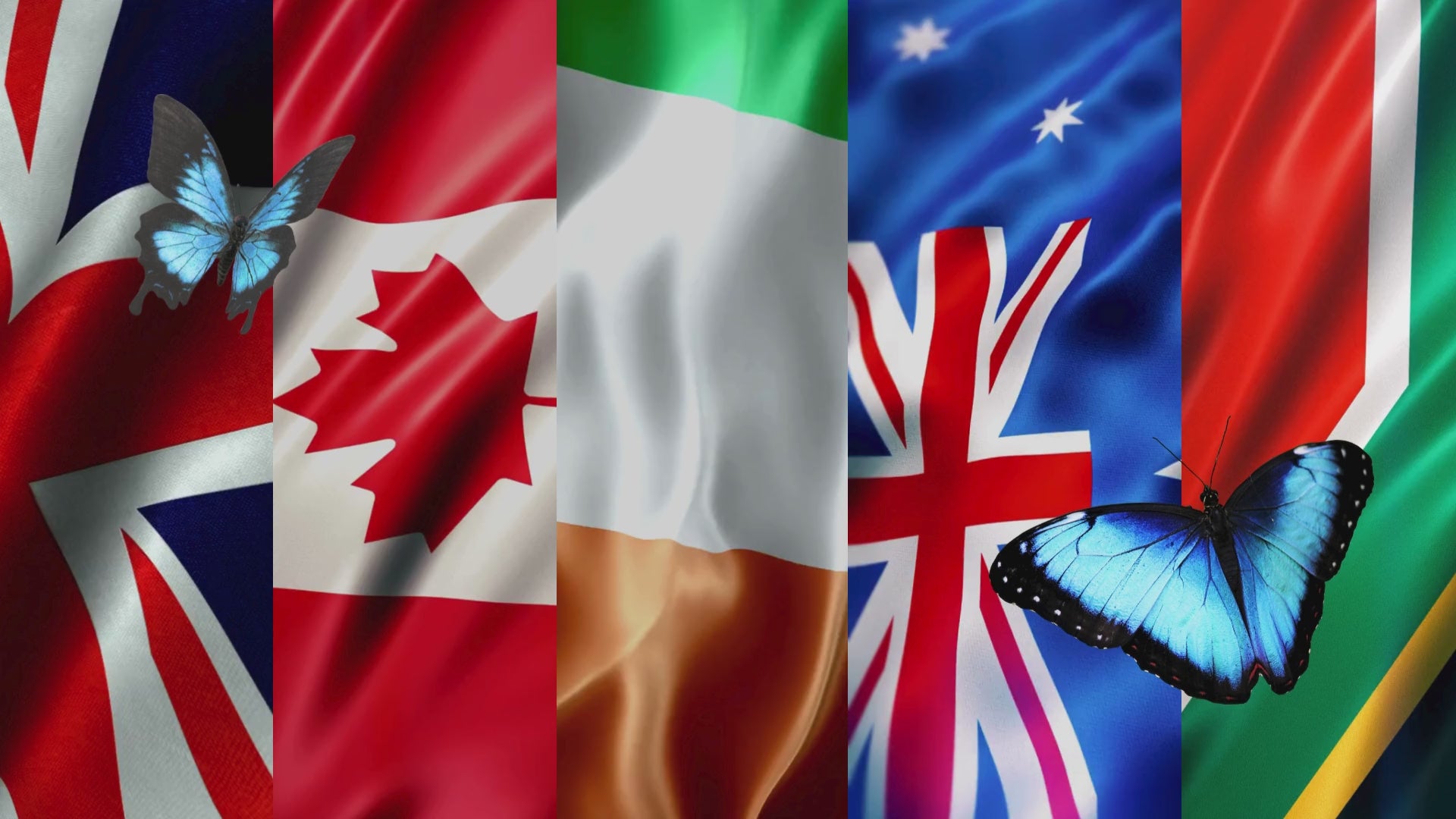 Carica il video: English-countries-flag